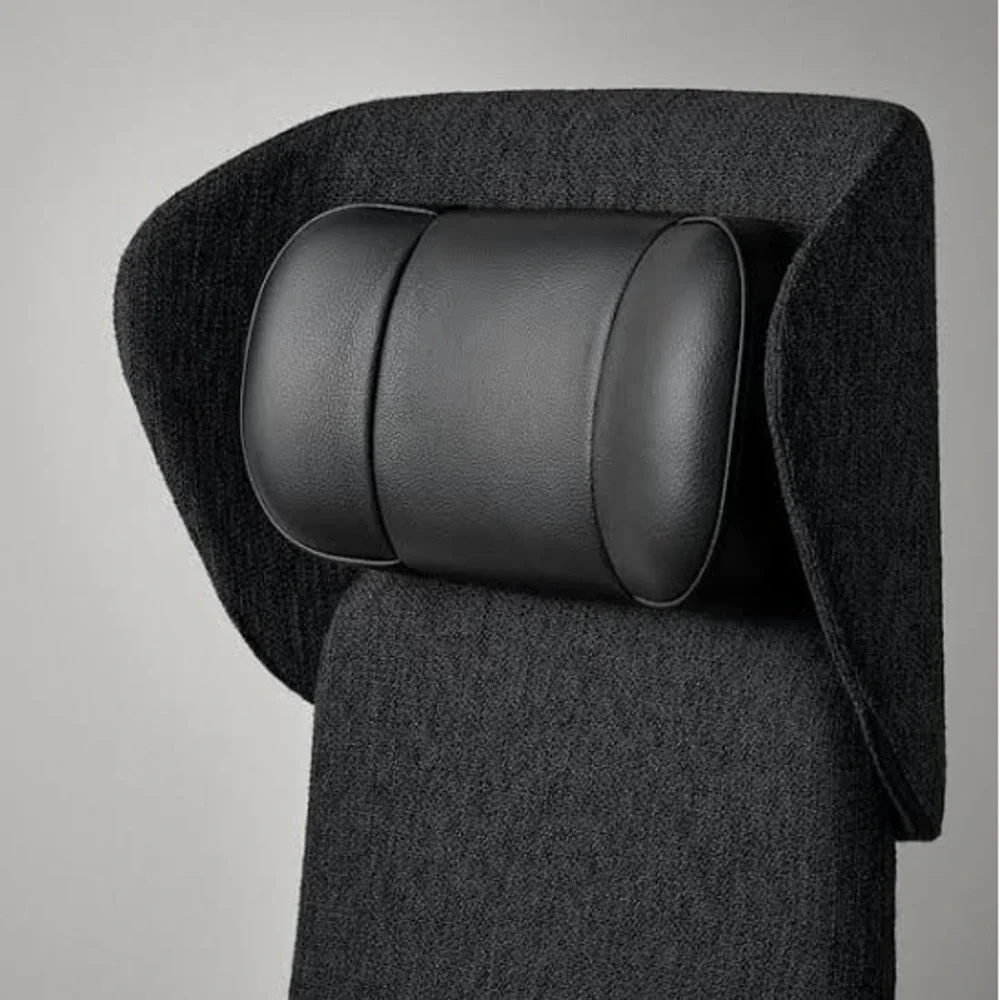 IKEA GRONFJALL Headrest Letafors gray/black Office Chair Accessory 205.034.82